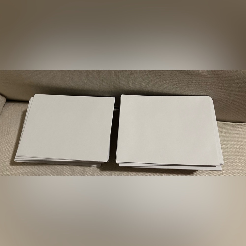 Medium White Envelopes Lot - 5.7” Width and 4.3” Height - 239 pcs
